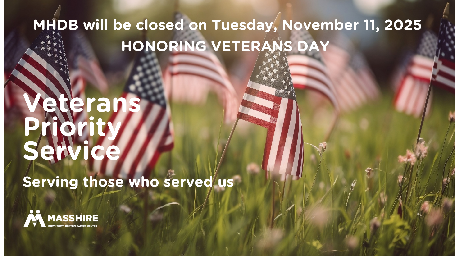 MHDB Closedon Veterans Day 2025